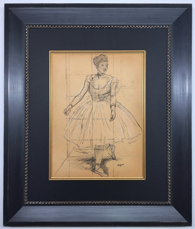 Edgar Degas  Drawing on Paper (1 of 2)