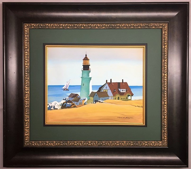 Edward Hopper Watercolor   on paper (1 of 1)