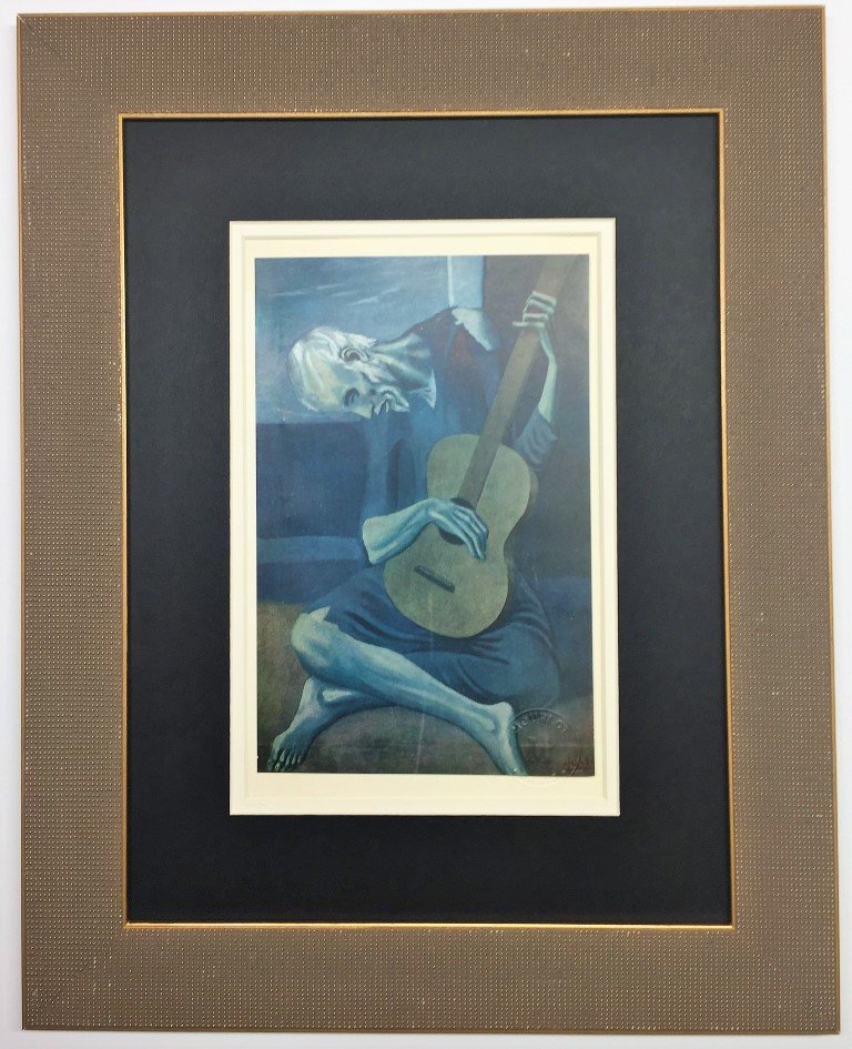 Pablo Picasso Lithograph: Private Collection 15" x 11" Certificate Pablo Picasso 1881-1973 was a Spanish painter, sculptor, printmaker, ceramicist, stage designer, poet and playwright who spent most of his adult life in France