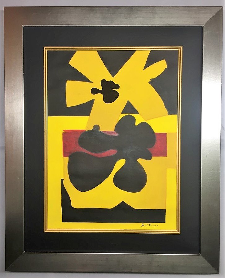 Robert Motherwell Watercolor on paper (1 of 2)