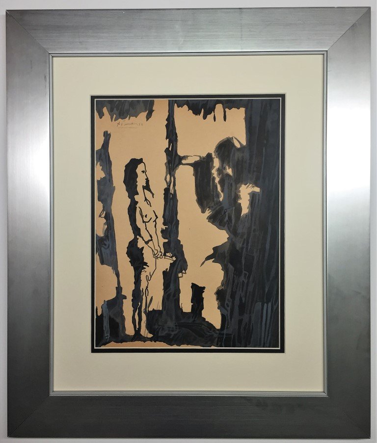 Pablo Picasso Ink on paper (1 of 1)