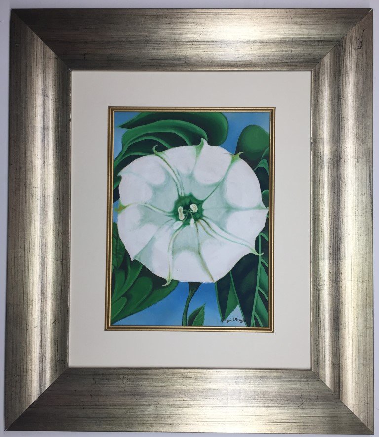 Georgia O'Keeffe Watercolor (1 of 2)