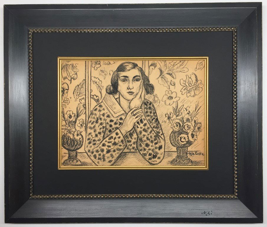 Henri Matisse  Watercolor on Paper (1 of 1)