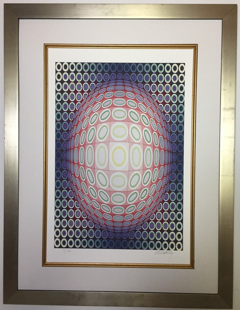 Victor Vasarely Lithograph (1 of 1)