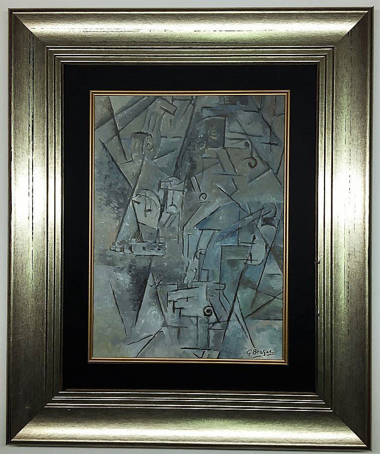 Georges Braque Mixed Media   on paper (1 of 2)