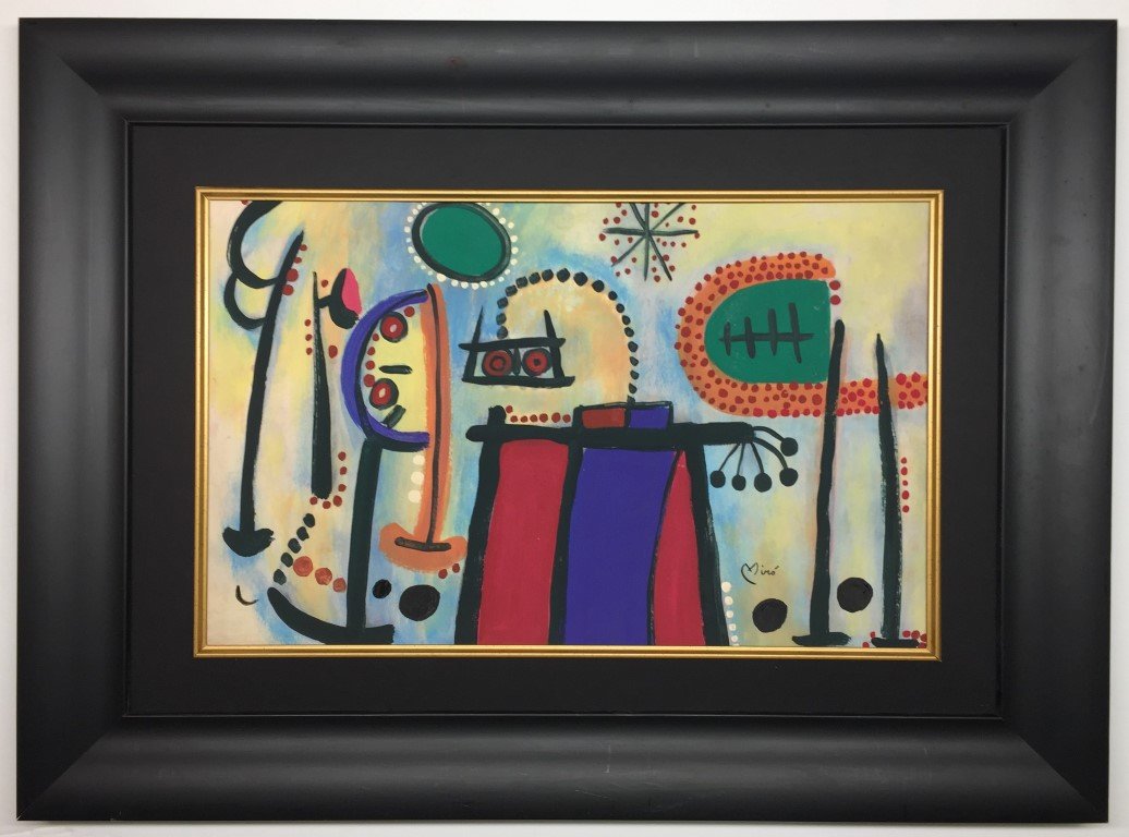 Joan Miro Watercolor (1 of 1)