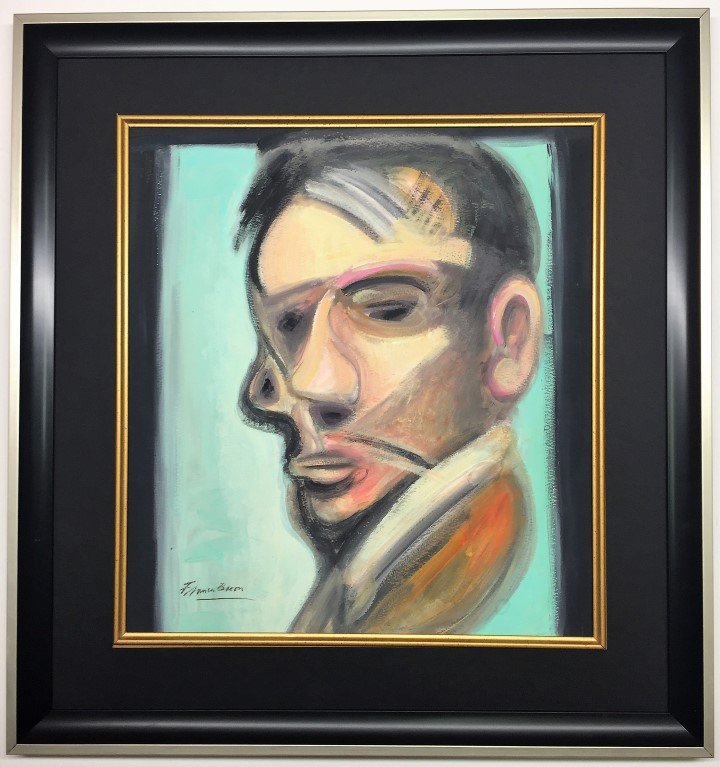 Francis Bacon Mixed Media on heavy paper (1 of 1)