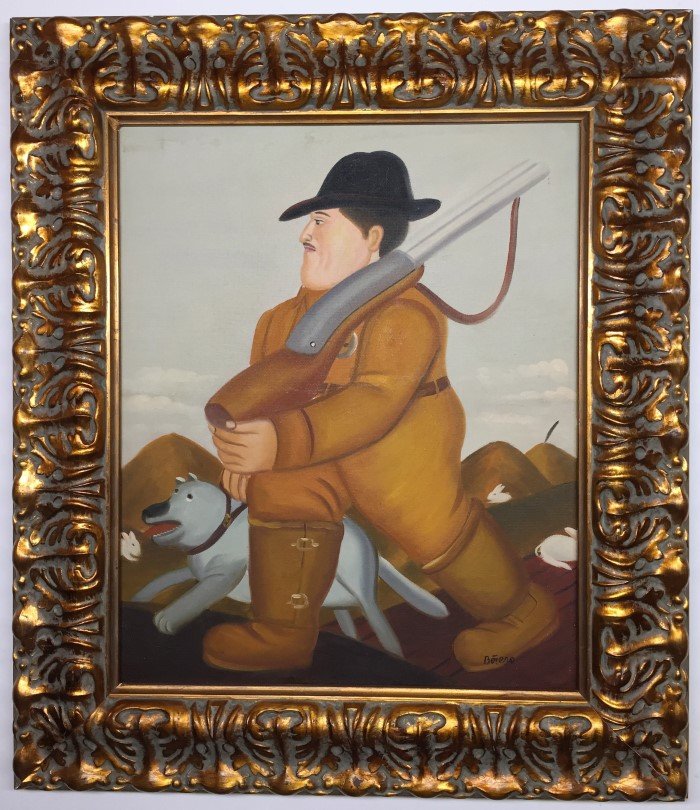 Fernando Botero Oil on canvas (1 of 1)