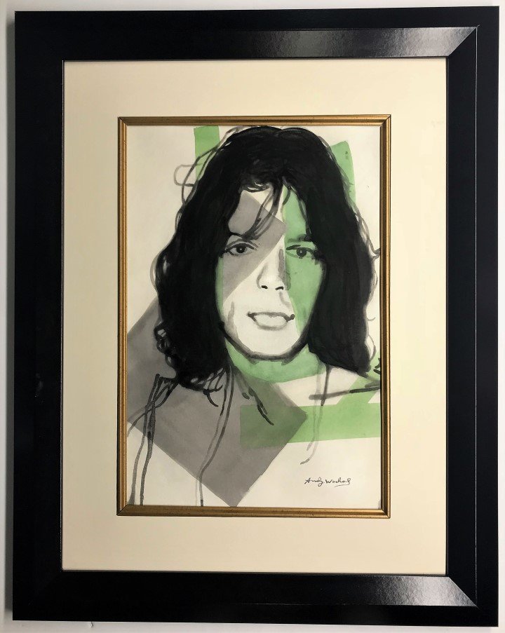 Andy Warhol Watercolor (1 of 2)