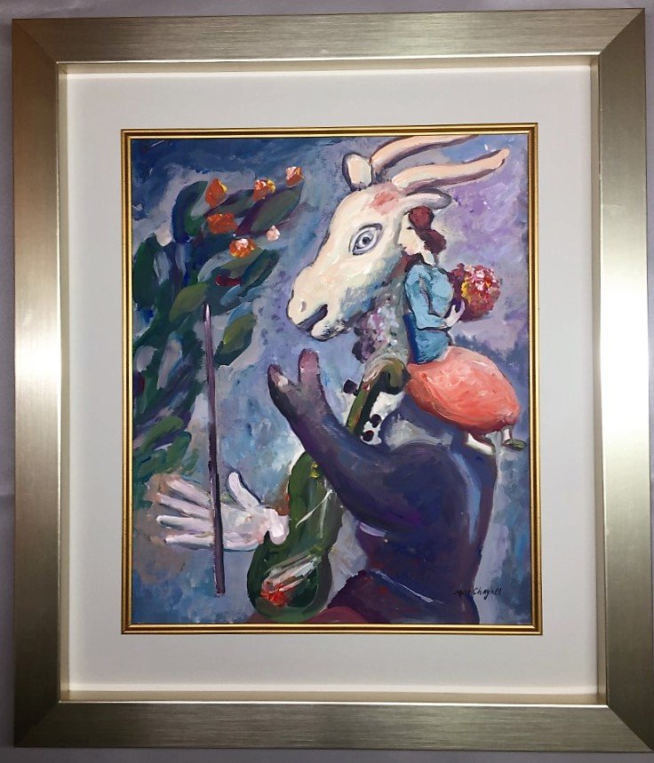 Marc Chagall Mixed Media on paper (1 of 2)