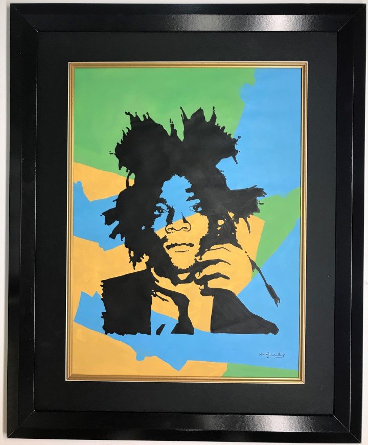 Andy Warhol Watercolor (1 of 2)