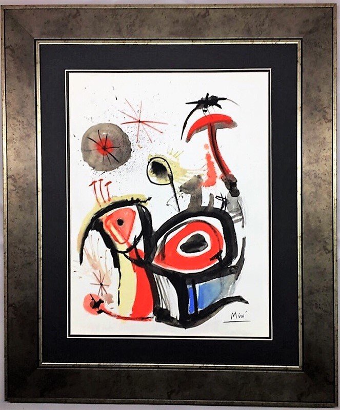 Joan Miro  Watercolor (1 of 1)