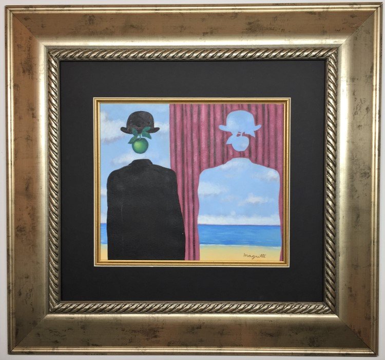 Rene Magritte Watercolor on paper (1 of 2)