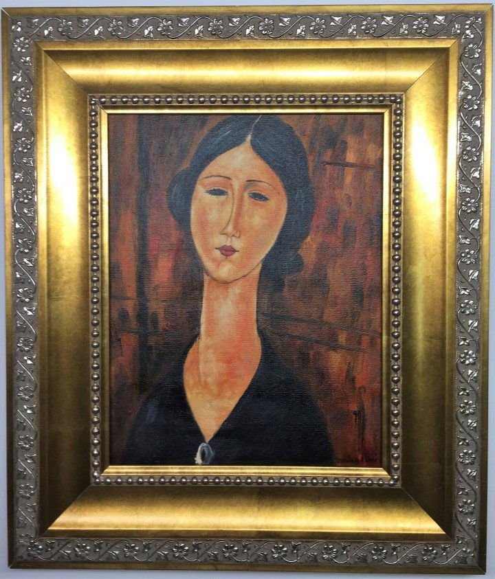 Amedeo Modigliani  Oil on Canvas (1 of 3)