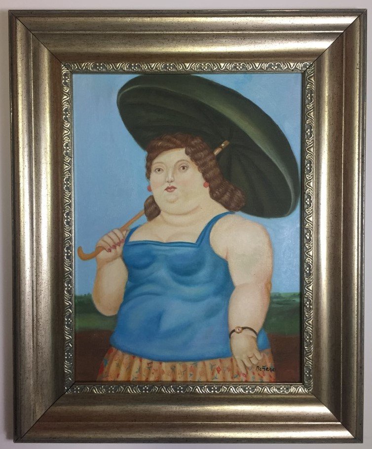 Fernando Botero Oil on canvas (1 of 1)