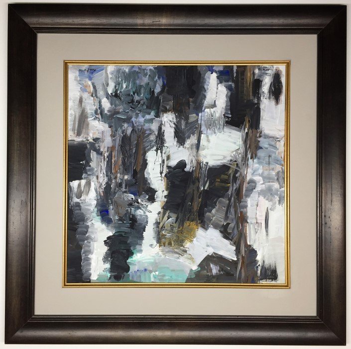 Jean Paul Riopelle Mixed Media on heavy paper (1 of 3)