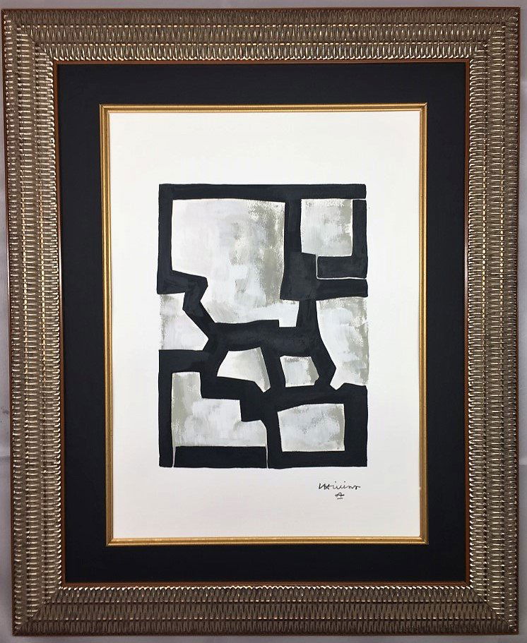 Eduardo Chillida  Mixed Media on paper (1 of 2)