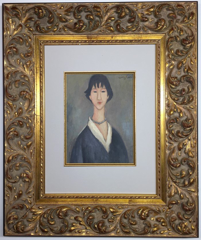 Amedeo Modigliani  Gouache on Paper (1 of 4)