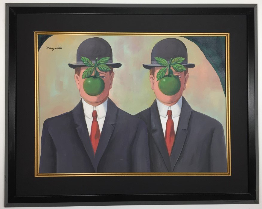 Rene Magritte Gouache on paper (1 of 2)
