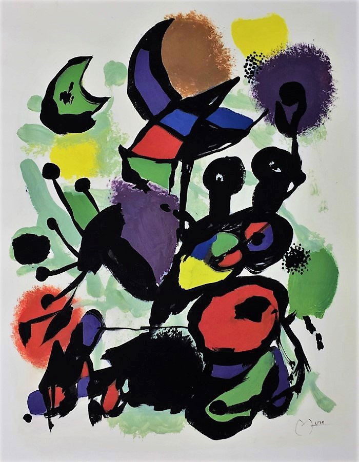 Joan Miro Watercolor (1 of 4)