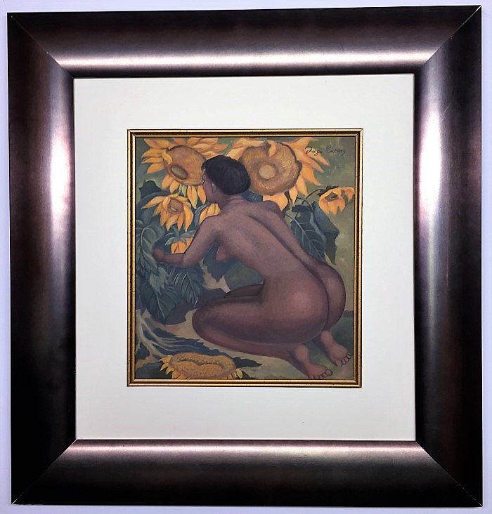 Diego Rivera  Gouache on Paper (1 of 3)