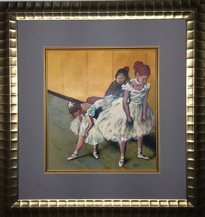 Edgar Degas  Gouache on paper (1 of 3)