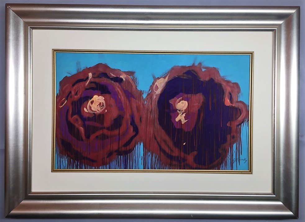 Cy Twombly Gouache on Paper (1 of 1)