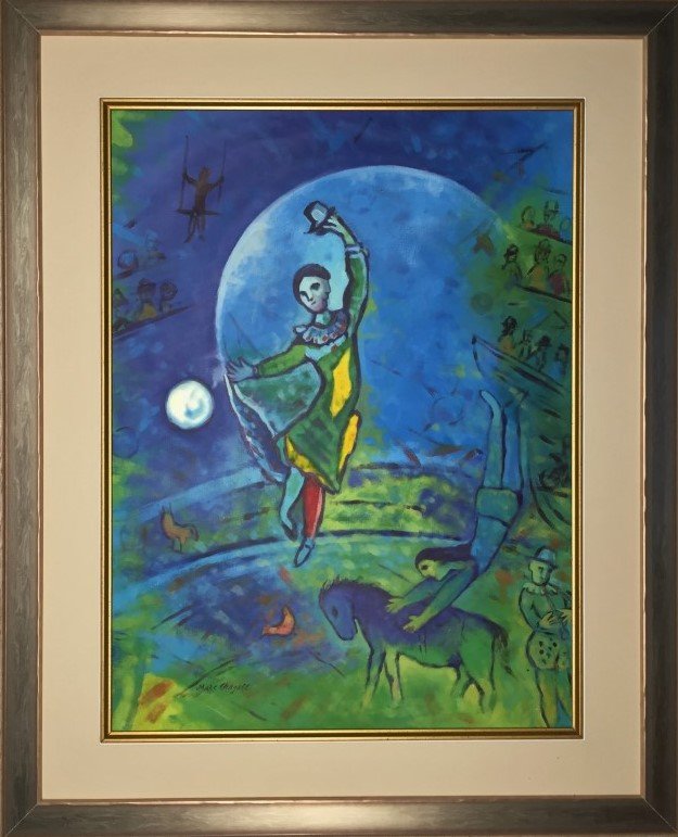 Marc Chagall watercolor (1 of 4)