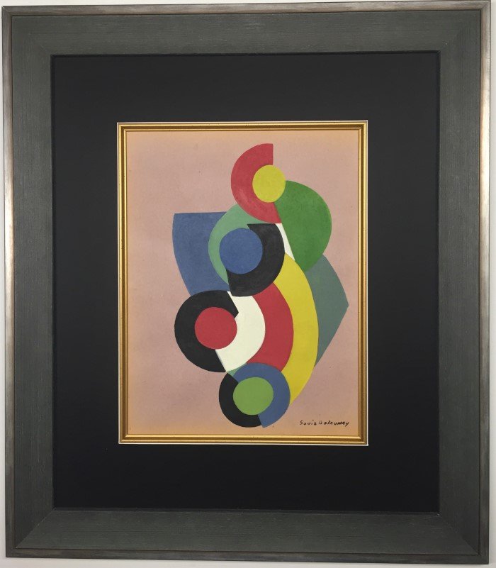 Sonia Delaunay  Watercolor (1 of 3)