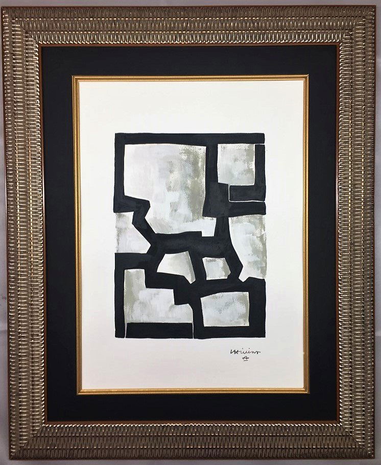 Eduardo Chillida  Mixed Media on paper (1 of 2)