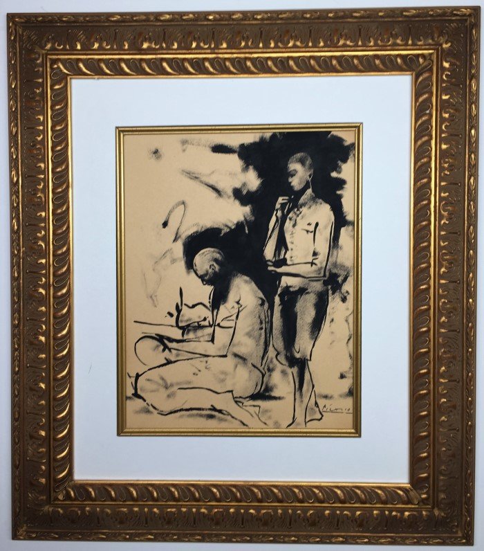 Pablo Picasso Ink on paper (1 of 2)