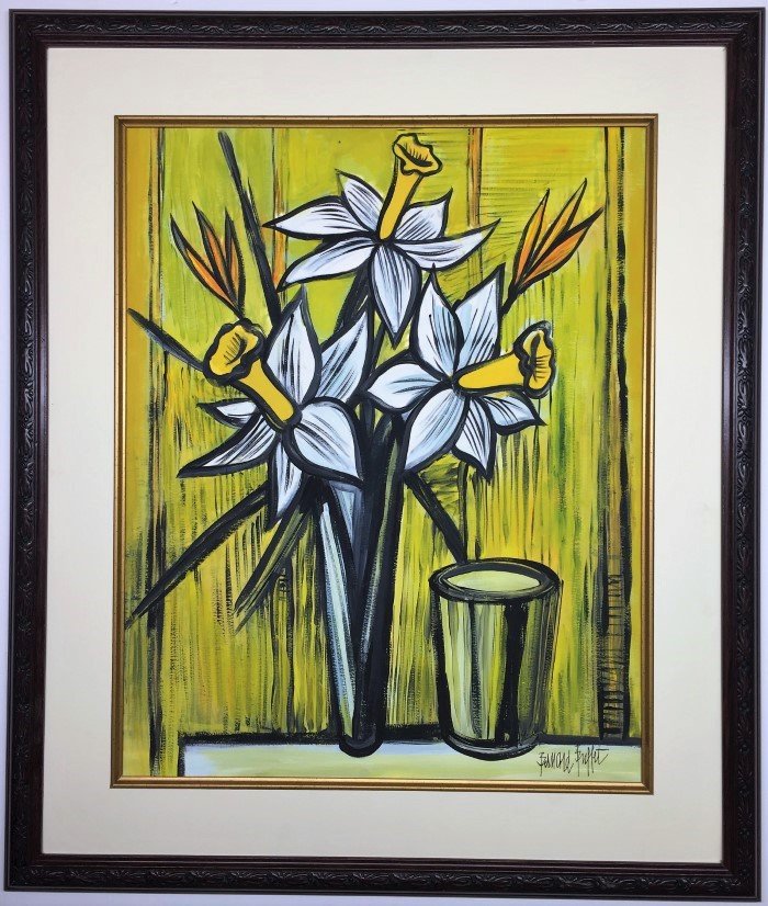 Bernard Buffet Gouache on paper (1 of 3)