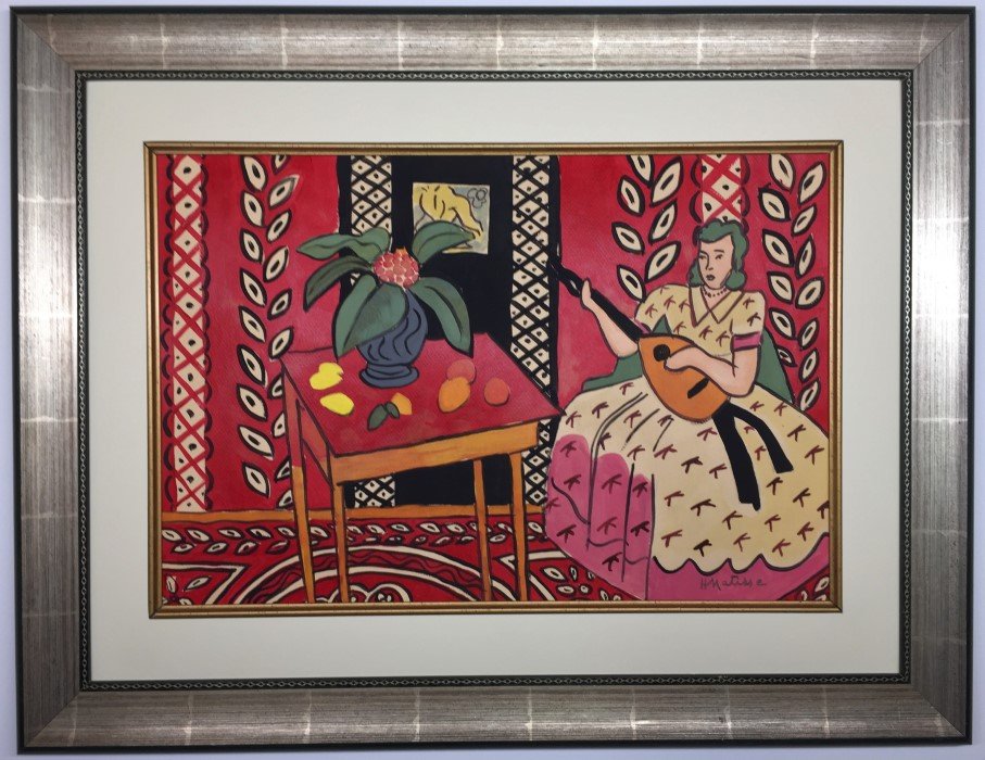 Henri Matisse  Gouache on paper (1 of 3)