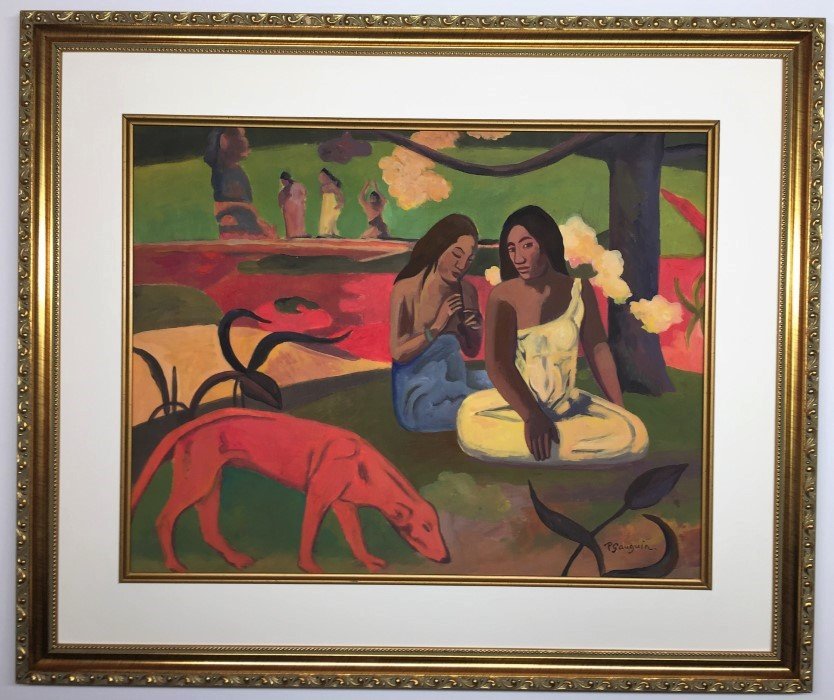 Paul Gauguin  Watercolor  on paper (1 of 2)