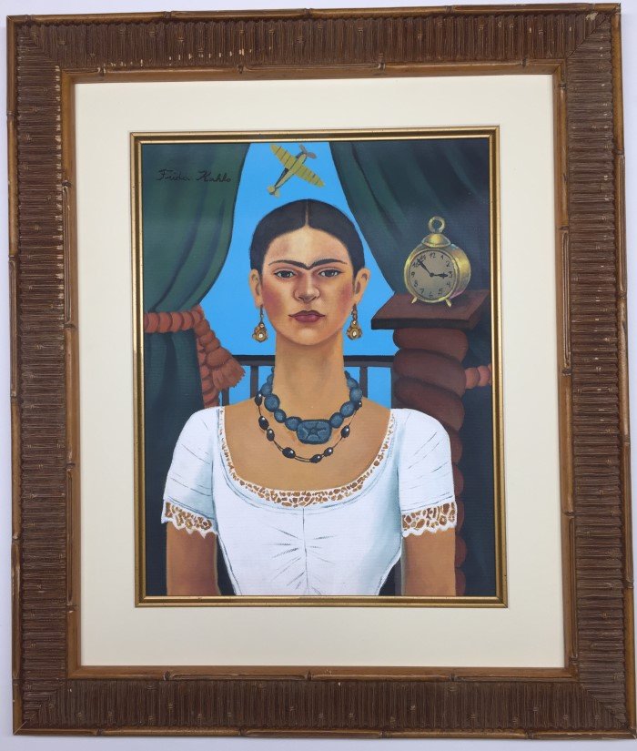 Frida Kahlo Watercolor (1 of 3)