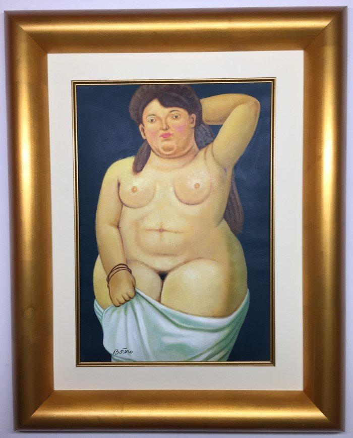 Fernando Botero Watercolor (1 of 2)
