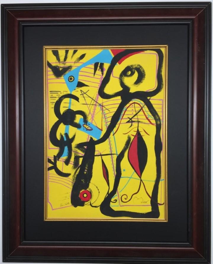 Joan Miro mixed Media (1 of 4)