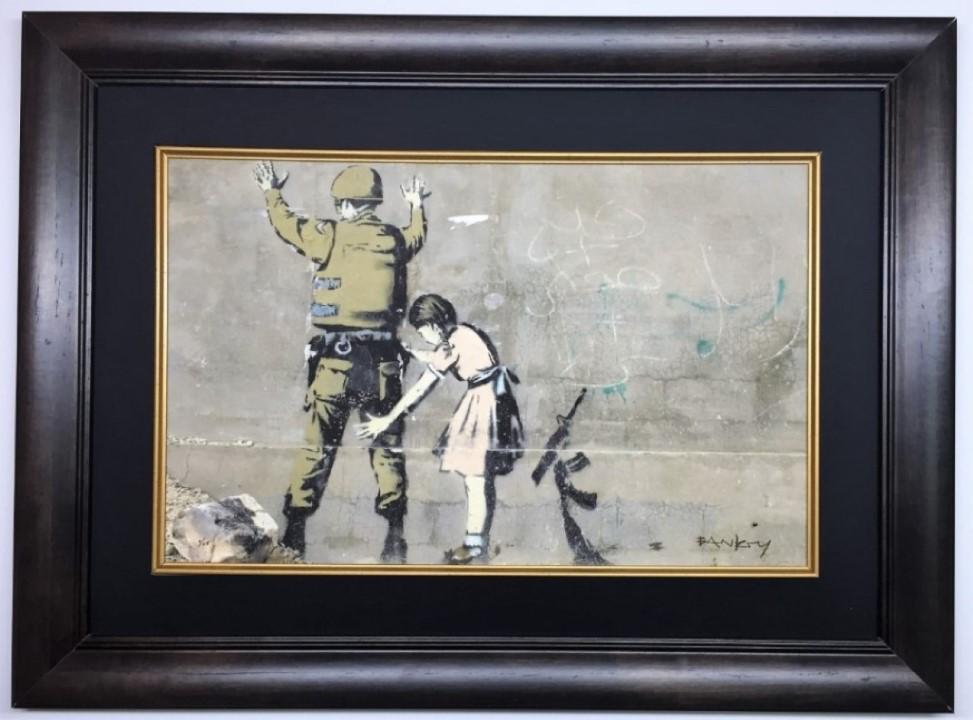 Banksy Lithograph signed (1 of 2)