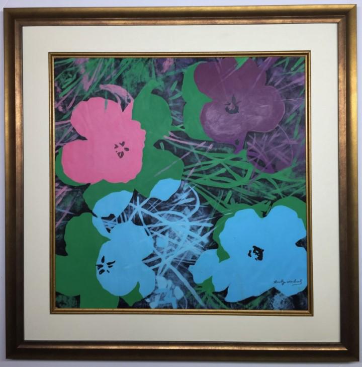 Andy Warhol Mixed Media on paper (1 of 3)