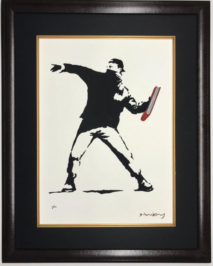 Banksy Lithograph signed (1 of 3)