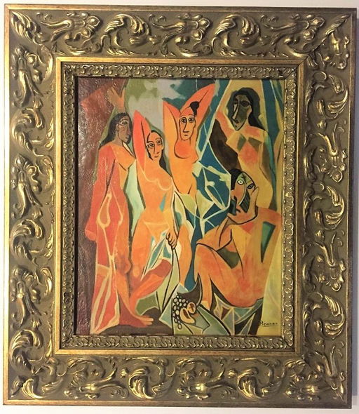 Pablo Picasso Oil On Canvas Oct 16 2019 Art Antique Auction