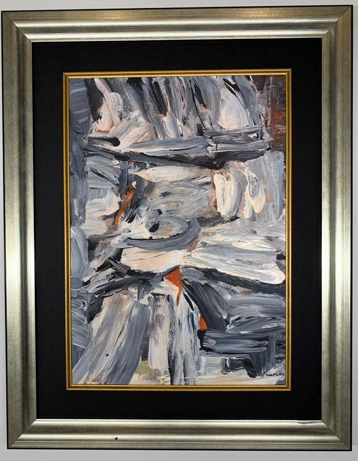 Jean Pual Riopelle Mixed Media (1 of 3)