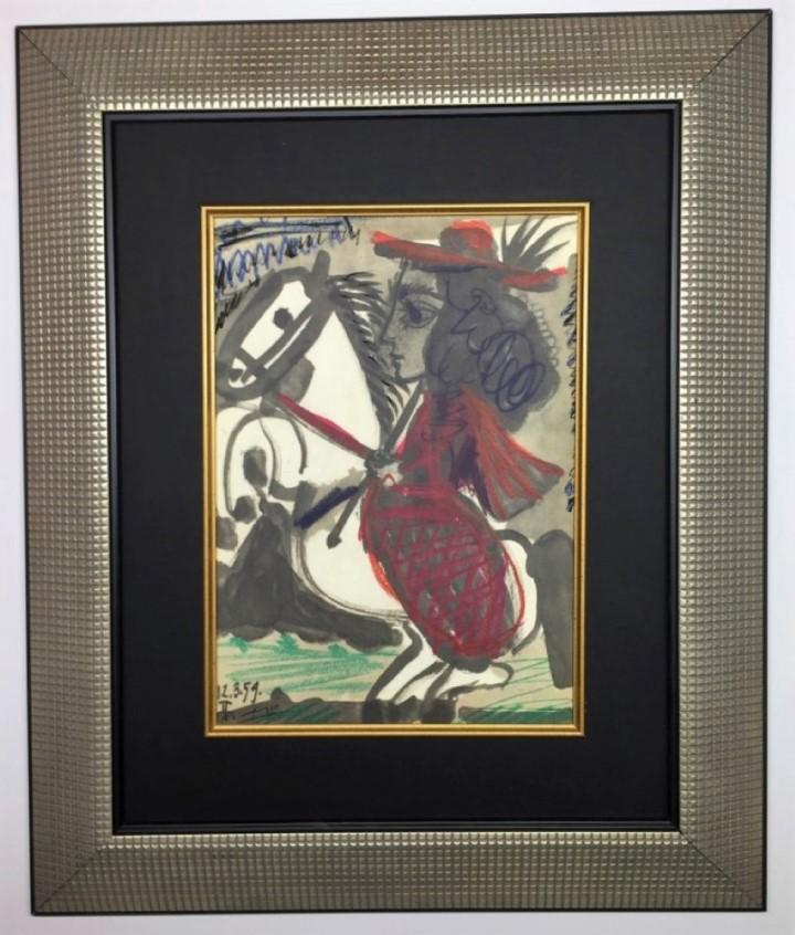 Pablo Picasso Lithograph signed (1 of 4)
