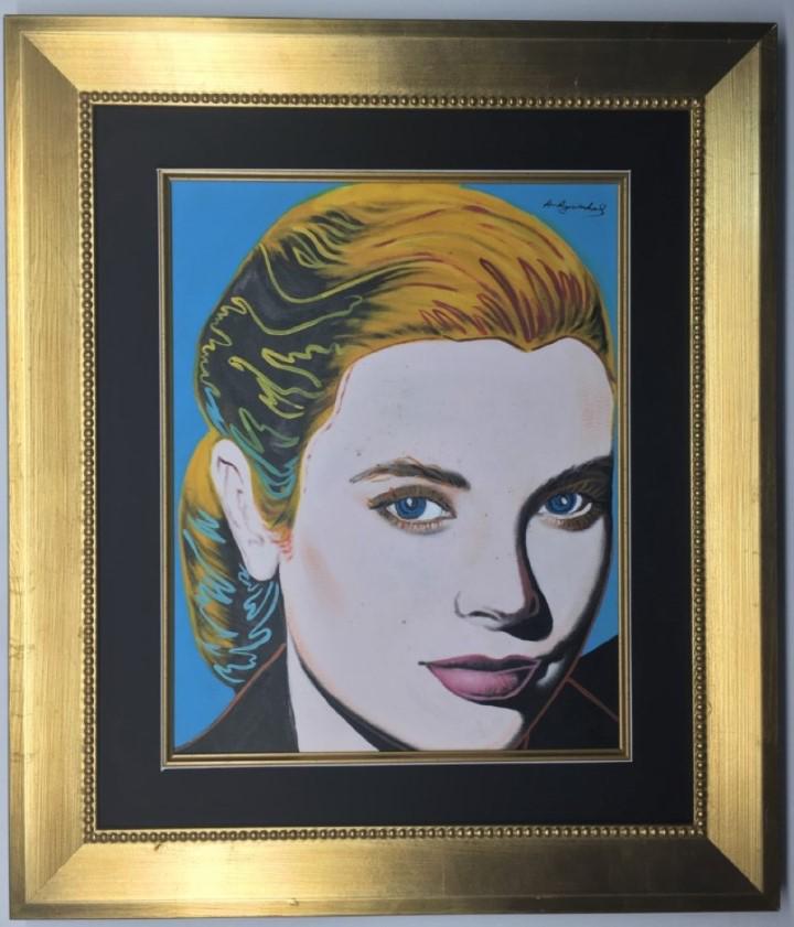 Andy Warhol Watercolor (1 of 3)