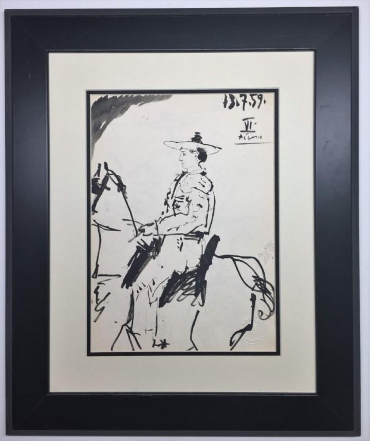 Pablo Picasso Lithograph signed (1 of 2)