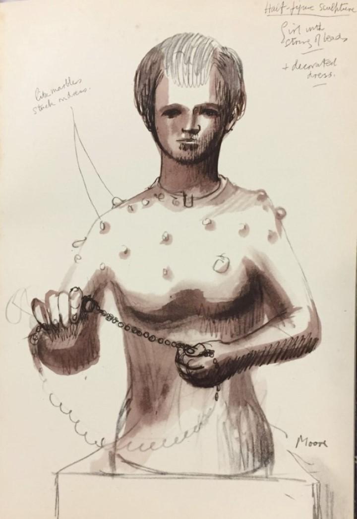 Henry Spencer Moore  Litograph (1 of 1)