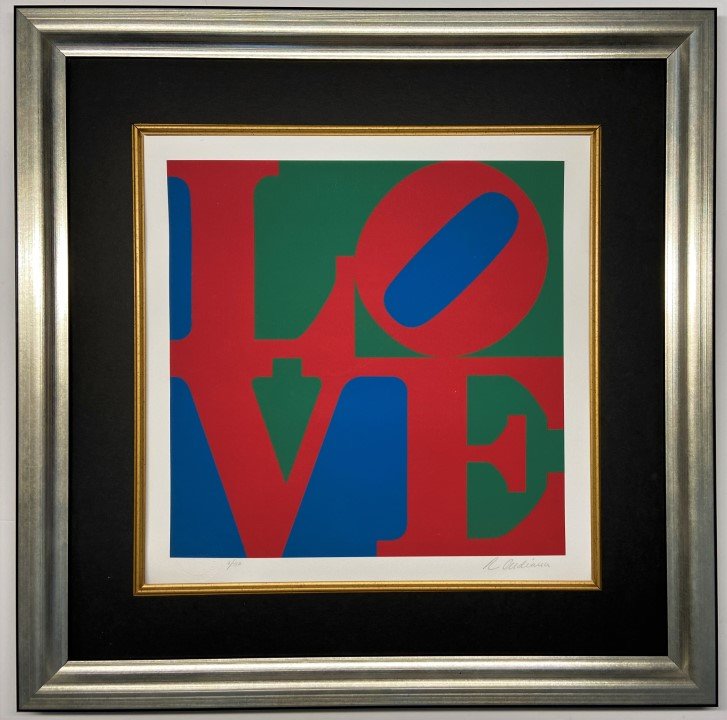 Robert Indiana Lithograph signed (1 of 4)