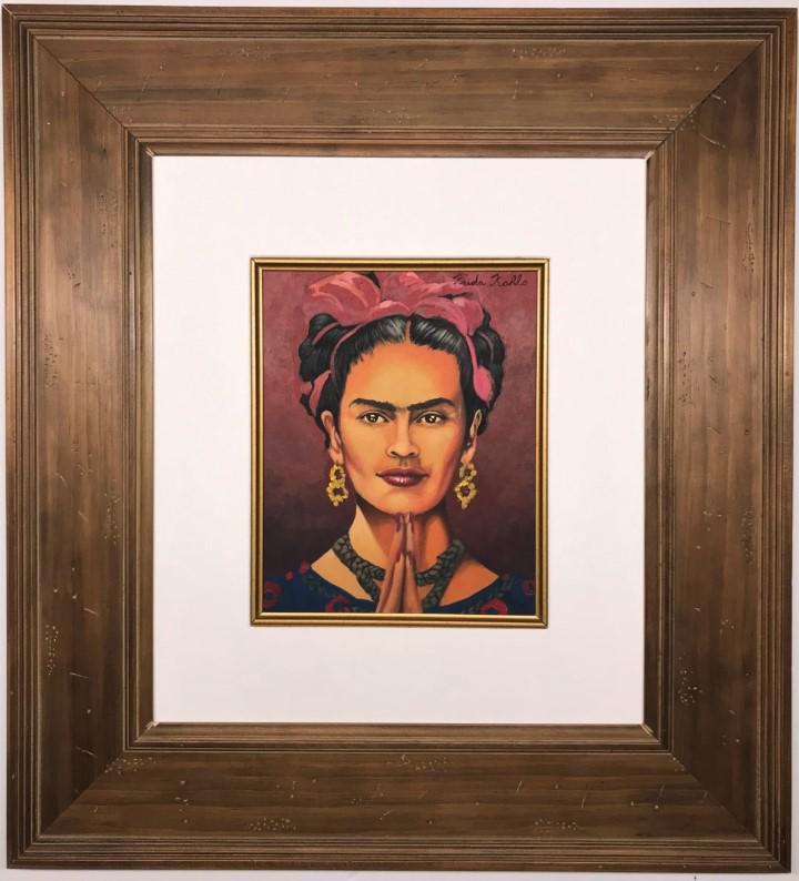 Frida Kahlo Watercolor (1 of 3)
