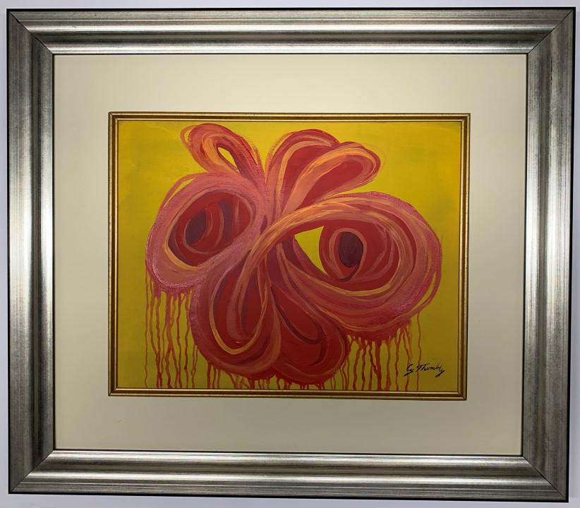 Cy Twombly Mixed Media on Paper (1 of 3)