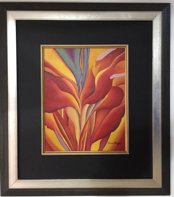 Georgia O'Keeffe watercolor (1 of 3)